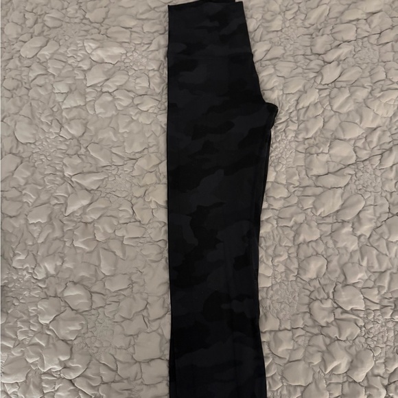 Black Camo Lululemon Align Leggings - Picture 2 of 3